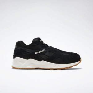 Adidasy Damskie Reebok Aztrek 93 Czarne PL 67GUFDP